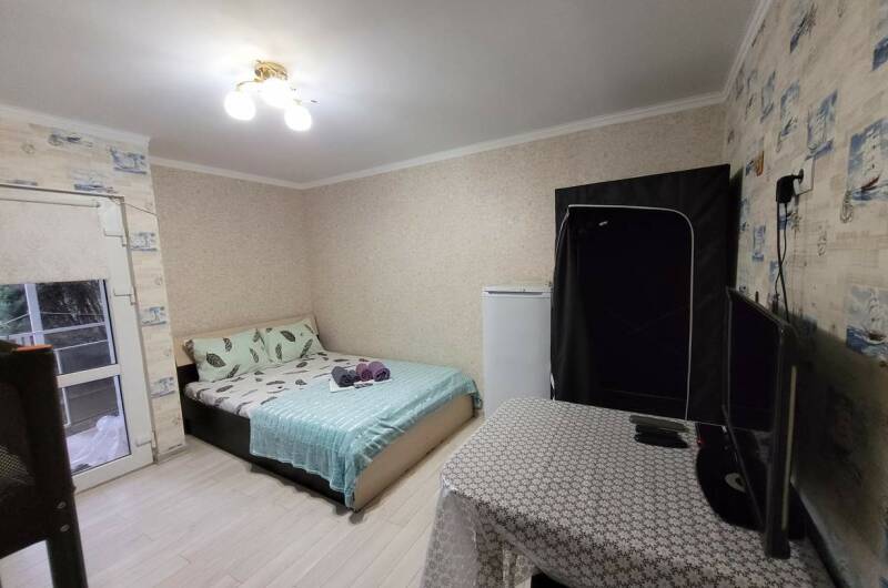 Комната на четверых с двуспалкой и двухярус кроват