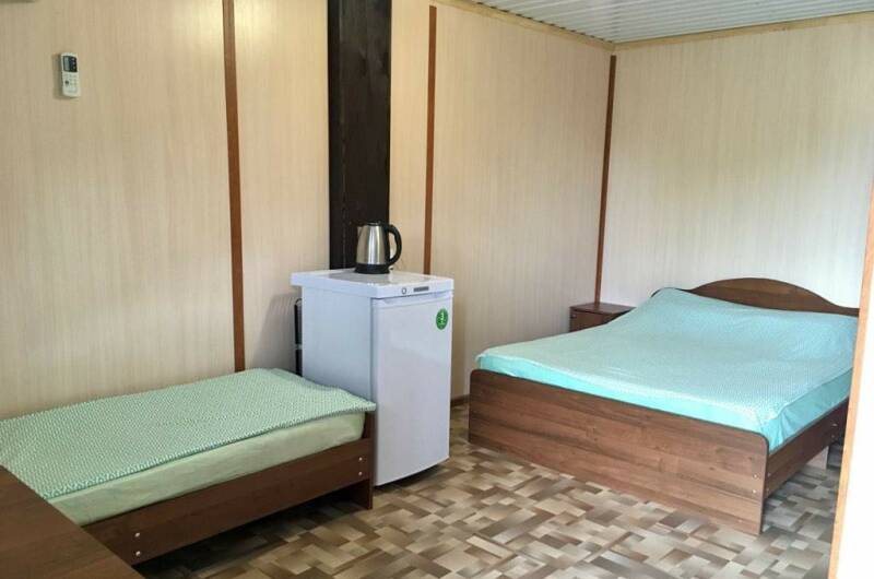 Трехместный номер с кроватями, 2 ЭТАЖ, без балкона