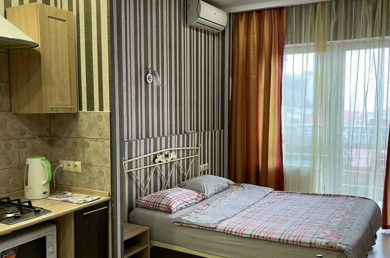 Студия с видом на море