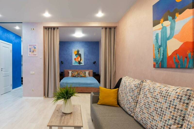 Апартаменты «Blue sky» с видом море