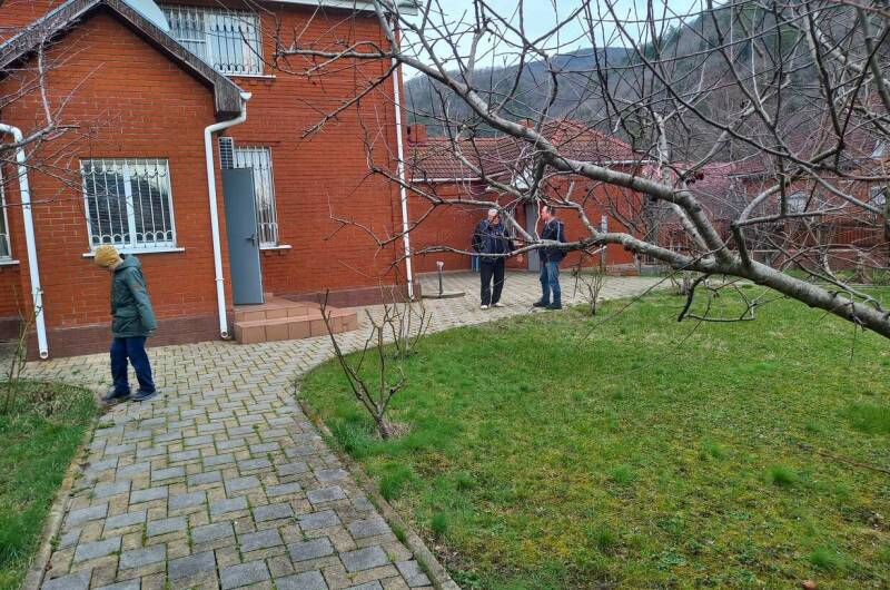 Дом люкс в Прасковеевке в горах у моря