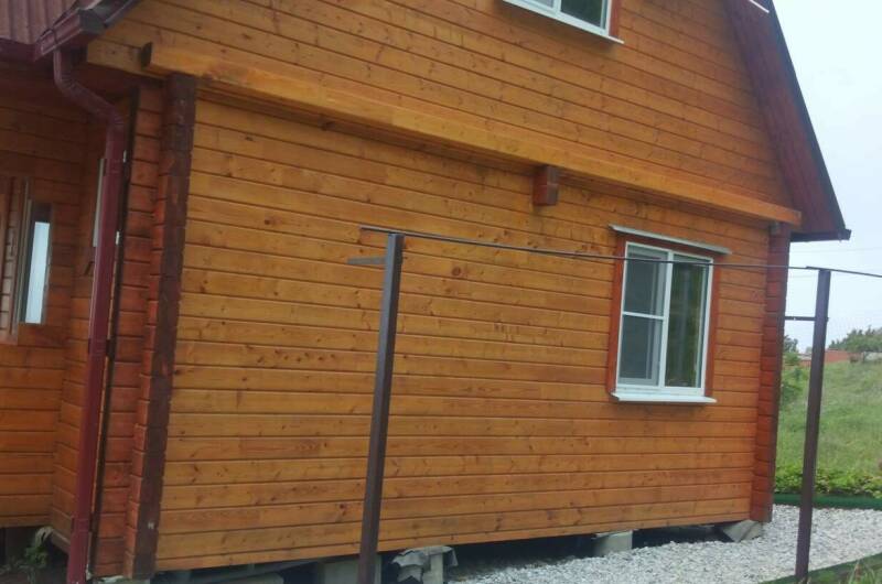 2-х этажный дом из бруса на 20-ти сотках земли