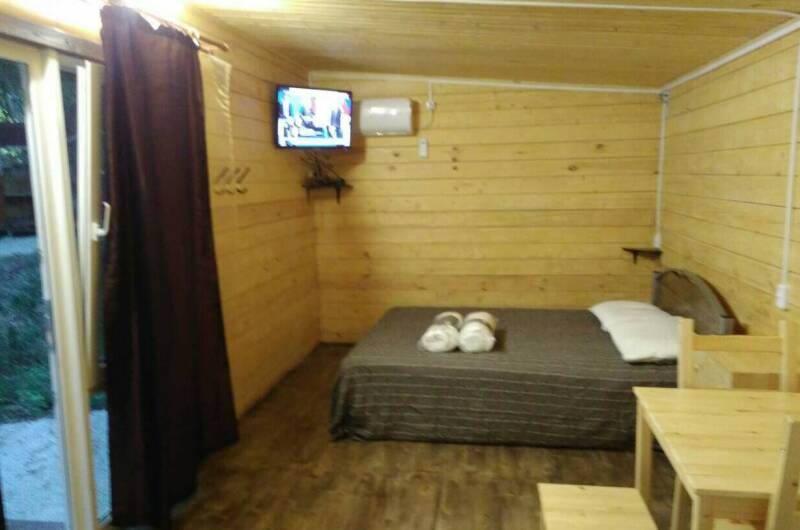 Экодом в лесу для двоих