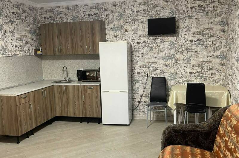 Уютная студия с двориком