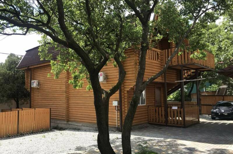 Коттедж из сруба (часть коттеджа)/Дом